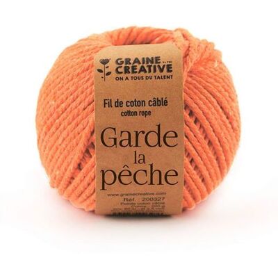 Non communiqué Coton pour macramé ø 2,5 mm x 80 m - pêche Beige - Publicité Non communiqué Coton pour macramé ø 2,5 mm x 80 m - pêche Beige - Publicité