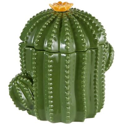 Non communiqué Atmosphera Créateur d'intérieur - Boîte Cactus Déco en Céramique "Yucatan" 16cm Vert Vert - Publicité Non communiqué Atmosphera Créateur d'intérieur - Boîte Cactus Déco en Céramique "Yucatan" 16cm Vert Vert - Publicité