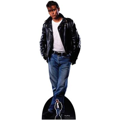 Non communiqué STAR CUTOUTS Figurine en carton Johnny depp blouson de cuir alias Wade Walker film CryBaby - Haut 177 cm Noir - Publicité Non communiqué STAR CUTOUTS Figurine en carton Johnny depp blouson de cuir alias Wade Walker film CryBaby - Haut 177 cm Noir - Publicité