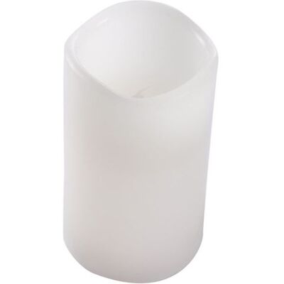 Paris Prix Bougie Pilier LED "Jasper" 15cm Blanc Blanc - Publicité Paris Prix Bougie Pilier LED "Jasper" 15cm Blanc Blanc - Publicité
