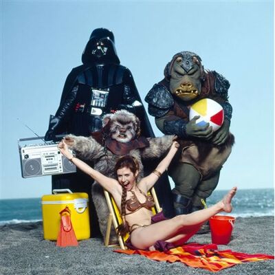 Non communiqué Fabulous Poster Carrie fisher bikini plage dark vador star (91cm x 91cm) - Publicité Non communiqué Fabulous Poster Carrie fisher bikini plage dark vador star (91cm x 91cm) - Publicité