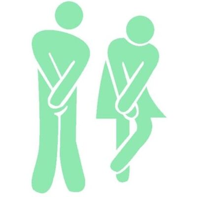 Eurowebbiz Autocollant de salle de bain fluorescent - Indicateur de toilettes - Publicité Eurowebbiz Autocollant de salle de bain fluorescent - Indicateur de toilettes - Publicité