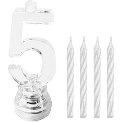 Unknown bougie lumineuse chiffre 5 led clignotant 7cm - sud trading cd1157+05 Multicolore - Publicité Unknown bougie lumineuse chiffre 5 led clignotant 7cm - sud trading cd1157+05 Multicolore - Publicité