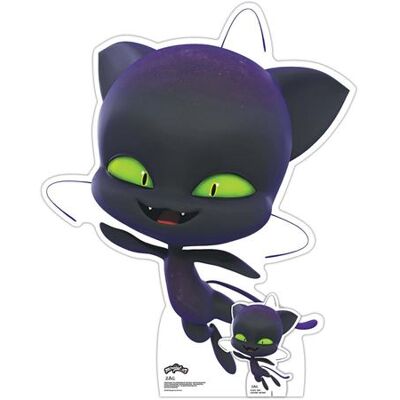 Non communiqué STAR CUTOUTS Figurine en carton - Plagg Kwami - Miraculous - Noir - Haut 93 cm Noir - Publicité Non communiqué STAR CUTOUTS Figurine en carton - Plagg Kwami - Miraculous - Noir - Haut 93 cm Noir - Publicité
