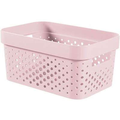 Curver Infinity-Dots - Boîte - 4.5L - Rose - 26x17.5xh12.3cm - (lot de 5) Rose - Publicité Curver Infinity-Dots - Boîte - 4.5L - Rose - 26x17.5xh12.3cm - (lot de 5) Rose - Publicité