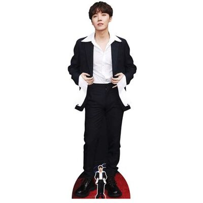 Non communiqué STAR CUTOUTS Figurine en carton J-Hope Jung Ho-seok, veste noire Bangtan Boys - 178 cm Multicolors - Publicité Non communiqué STAR CUTOUTS Figurine en carton J-Hope Jung Ho-seok, veste noire Bangtan Boys - 178 cm Multicolors - Publicité