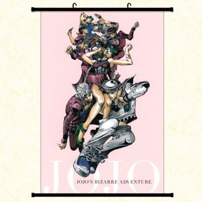 OEM Poster en toile étanche avec cadre en PVC - Jojo's Bizarre Adventure (#1380),60x90 CM - Publicité OEM Poster en toile étanche avec cadre en PVC - Jojo's Bizarre Adventure (#1380),60x90 CM - Publicité