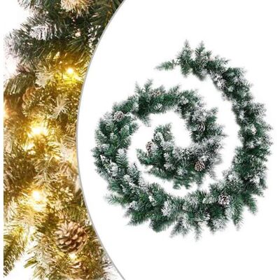 Guirlande de Noël avec Lumières LED Verte 5,2 m PVC - Guirlande de Noël - Publicité Guirlande de Noël avec Lumières LED Verte 5,2 m PVC - Guirlande de Noël - Publicité