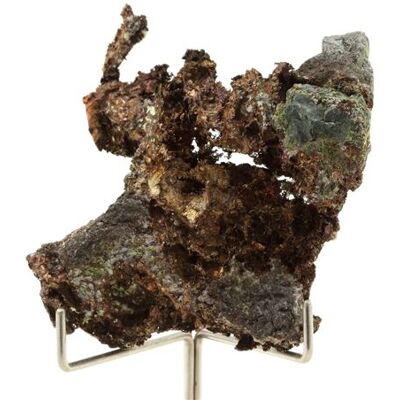 Non communiqué CUIVRE NATIF - Pierre Naturelle en Provenance des USA, Keweenaw Co. Roche de Cuivre Brut Authentique 399.10 ct - Certificat d'Authenticité Inclus 59 x 56 x 29 mm - Publicité Non communiqué CUIVRE NATIF - Pierre Naturelle en Provenance des USA, Keweenaw Co. Roche de Cuivre Brut Authentique 399.10 ct - Certificat d'Authenticité Inclus 59 x 56 x 29 mm - Publicité
