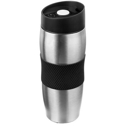 Atmosphera - Mug isolant - Metal - Noir Noir - Publicité Atmosphera - Mug isolant - Metal - Noir Noir - Publicité