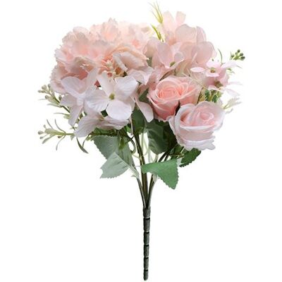 Non communiqué bouquet romantique rose artificielle 31cm rose - générique 000898800000005 Rose - Publicité Non communiqué bouquet romantique rose artificielle 31cm rose - générique 000898800000005 Rose - Publicité