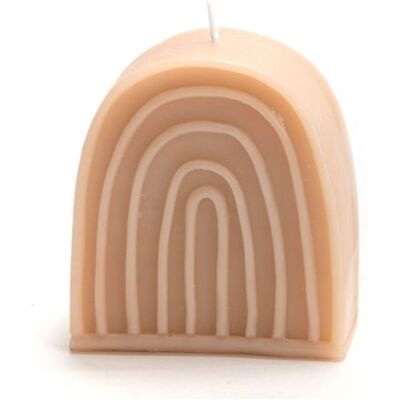 Non communiqué Bougie Rainbow petit modèle nude (lot de 6) - Amadeus - Beige - Cire Beige - Publicité Non communiqué Bougie Rainbow petit modèle nude (lot de 6) - Amadeus - Beige - Cire Beige - Publicité