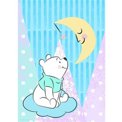 KOMAR Poster Disney Winnie l'ourson - Winnie regarde la lune 30 cm x 40 cm Multicolors - Publicité KOMAR Poster Disney Winnie l'ourson - Winnie regarde la lune 30 cm x 40 cm Multicolors - Publicité