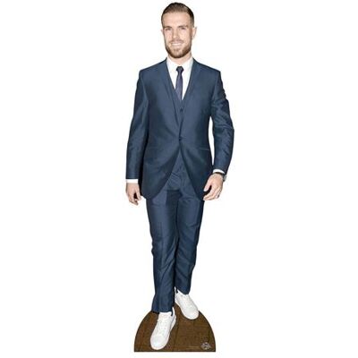 Non communiqué STAR CUTOUTS Figurine en carton Jordan Henderson Footballeur en costume bleu - Haut 186 cm Bleu - Publicité Non communiqué STAR CUTOUTS Figurine en carton Jordan Henderson Footballeur en costume bleu - Haut 186 cm Bleu - Publicité
