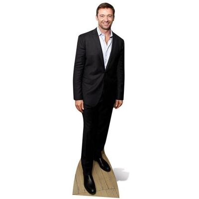 Générique STAR CUTOUTS Figurine en carton Hugh Jackman costume noir 188 cm Multicolors - Publicité Générique STAR CUTOUTS Figurine en carton Hugh Jackman costume noir 188 cm Multicolors - Publicité