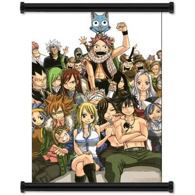 OEM Poster en toile étanche avec cadre en PVC - FAIRY TAIL (#35),40X60 CM - Publicité OEM Poster en toile étanche avec cadre en PVC - FAIRY TAIL (#35),40X60 CM - Publicité