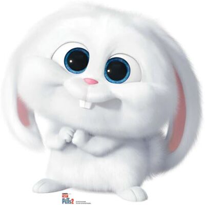 Iconicgreats Snowball Le Lapin La Vie Secrète Des Animaux 2 Découpage en Carton - Découpage en Carton - Publicité Iconicgreats Snowball Le Lapin La Vie Secrète Des Animaux 2 Découpage en Carton - Découpage en Carton - Publicité