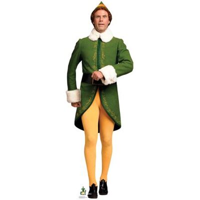 Iconicgreats Buddy Hobbs d'Elf - Décor en Carton Taille Réelle - Fête de Noël - Publicité Iconicgreats Buddy Hobbs d'Elf - Décor en Carton Taille Réelle - Fête de Noël - Publicité