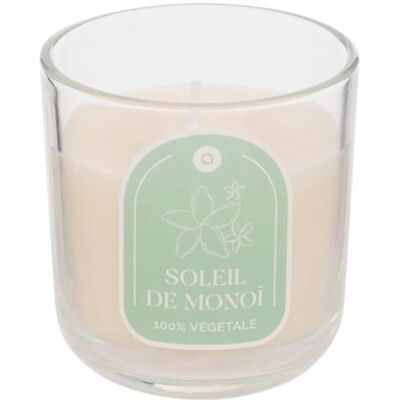 Non communiqué Atmosphera Créateur d'intérieur - Bougie Parfumée en Verre "Floa" 115g Monoï - Publicité Non communiqué Atmosphera Créateur d'intérieur - Bougie Parfumée en Verre "Floa" 115g Monoï - Publicité