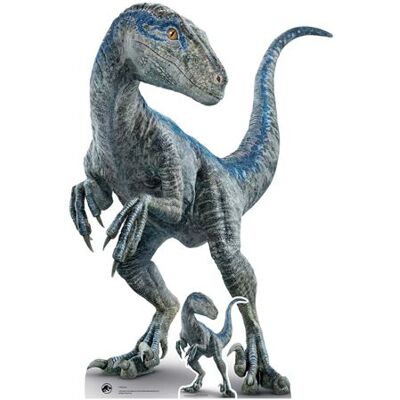 Iconicgreats - Mother Blue Raptor - Bleu - Cardboard Cutout - Publicité Iconicgreats - Mother Blue Raptor - Bleu - Cardboard Cutout - Publicité