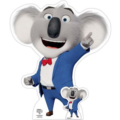 Non communiqué STAR CUTOUTS Figurine en carton Buster Moon Koala - Tous en Scène 2 - Haut 66 cm Multicolors - Publicité Non communiqué STAR CUTOUTS Figurine en carton Buster Moon Koala - Tous en Scène 2 - Haut 66 cm Multicolors - Publicité