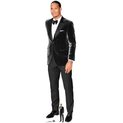 Non communiqué STAR CUTOUTS Figurine en carton - Virgil van Dijk En Costume Noir - Hauteur 196 cm Multicolors - Publicité Non communiqué STAR CUTOUTS Figurine en carton - Virgil van Dijk En Costume Noir - Hauteur 196 cm Multicolors - Publicité