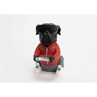 Amadeus - Chien VR Multicolor 24x18.5x30 cm - Résine - Sculpture - Publicité Amadeus - Chien VR Multicolor 24x18.5x30 cm - Résine - Sculpture - Publicité