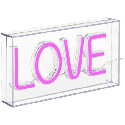 Lampe néon LED rose Atmosphera - Lampe néon LED - Publicité Lampe néon LED rose Atmosphera - Lampe néon LED - Publicité