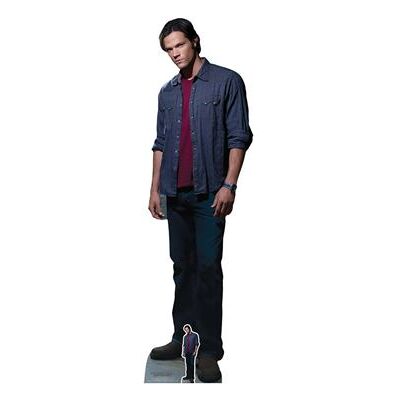 Star Cutouts Ltd Sam Winchester SC1350 Chemise Rouge - Décor en Carton - Publicité Star Cutouts Ltd Sam Winchester SC1350 Chemise Rouge - Décor en Carton - Publicité