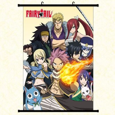 OEM Poster en toile étanche avec cadre en PVC - FAIRY TAIL (#47),40x60 CM - Publicité OEM Poster en toile étanche avec cadre en PVC - FAIRY TAIL (#47),40x60 CM - Publicité