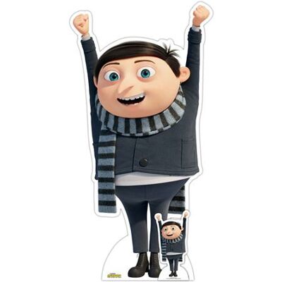 Non communiqué STAR CUTOUTS Figurine en carton Jeune Gru - Les Minions 2 : Il était une fois Gru - Haut 136 cm Multicolors - Publicité Non communiqué STAR CUTOUTS Figurine en carton Jeune Gru - Les Minions 2 : Il était une fois Gru - Haut 136 cm Multicolors - Publicité