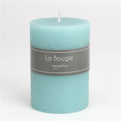 Non communiqué Bougie petit Cylindre 7 x 10 cm bleu azur (lot de 6) - Amadeus - Bleu - Cire Bleu - Publicité Non communiqué Bougie petit Cylindre 7 x 10 cm bleu azur (lot de 6) - Amadeus - Bleu - Cire Bleu - Publicité