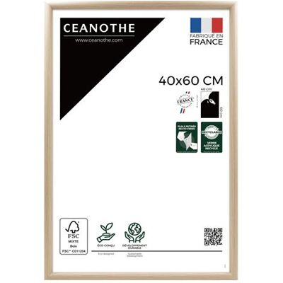 Non communiqué Cadre Photo 40x60 cm Bois Clair Naturel pour exposition - Convient au Poster Photo Paysages et A3 – Verre acrylique Incassable Collection Essentiel - Fabriqué en France Bois Clair Naturel - Publicité Non communiqué Cadre Photo 40x60 cm Bois Clair Naturel pour exposition - Convient au Poster Photo Paysages et A3 – Verre acrylique Incassable Collection Essentiel - Fabriqué en France Bois Clair Naturel - Publicité