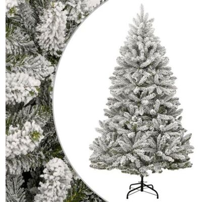 Non communiqué vidaXL Sapin de Noël artificiel à charnières avec neige floquée 270 cm 357796 Vert - Publicité Non communiqué vidaXL Sapin de Noël artificiel à charnières avec neige floquée 270 cm 357796 Vert - Publicité