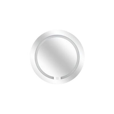 AC-Déco Miroir rond avec LED - D 45 cm Transparent - Publicité AC-Déco Miroir rond avec LED - D 45 cm Transparent - Publicité