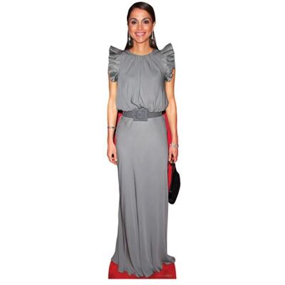 Non communiqué STAR CUTOUTS Figurine en carton Reine Rania de Jordanie en robe grise - Haut 171 cm Multicolors - Publicité Non communiqué STAR CUTOUTS Figurine en carton Reine Rania de Jordanie en robe grise - Haut 171 cm Multicolors - Publicité