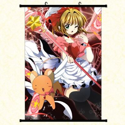 OEM Poster en toile étanche avec cadre en PVC - Card Captor Sakura - Clear Card (#429),30X45 CM - Publicité OEM Poster en toile étanche avec cadre en PVC - Card Captor Sakura - Clear Card (#429),30X45 CM - Publicité
