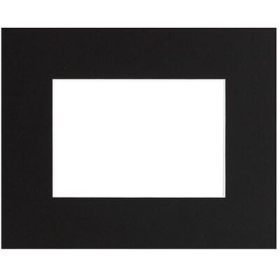 BRIO Passe-partout Epais noir 50x70 cm ouverture 40x50 cm CEANOTHE en carton - Fabriqué en France Noir - Publicité BRIO Passe-partout Epais noir 50x70 cm ouverture 40x50 cm CEANOTHE en carton - Fabriqué en France Noir - Publicité