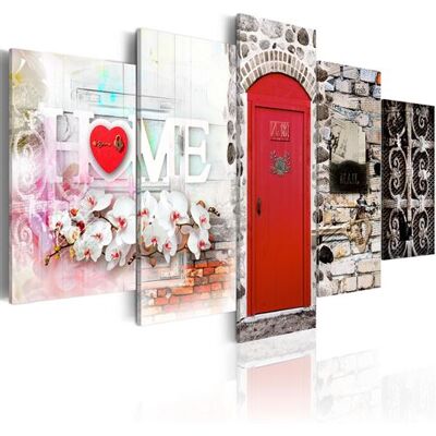 Art mural Vintage Home ARTGEIST 200x100cm - Décoration - Publicité Art mural Vintage Home ARTGEIST 200x100cm - Décoration - Publicité