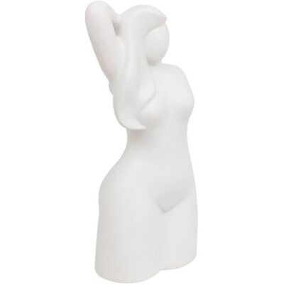 Non communiqué Atmosphera Créateur d'intérieur - Statuette Femme en Céramique "Soleya" 28cm Blanc Blanc - Publicité Non communiqué Atmosphera Créateur d'intérieur - Statuette Femme en Céramique "Soleya" 28cm Blanc Blanc - Publicité