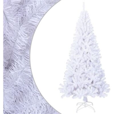 Sapin de Noël artificiel blanc vidaXL - Branches épaisses - 240cm - Sapin de Noël - Publicité Sapin de Noël artificiel blanc vidaXL - Branches épaisses - 240cm - Sapin de Noël - Publicité