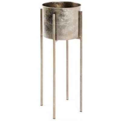 Non communiqué Porte plante coloris bronze antique en métal - H 71 x Ø 27 cm -PEGANE- - Publicité Non communiqué Porte plante coloris bronze antique en métal - H 71 x Ø 27 cm -PEGANE- - Publicité