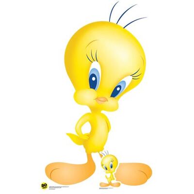 Non communiqué STAR CUTOUTS Figurine en carton Looney Tunes Titi Hauteur 88 cm Multicolors - Publicité Non communiqué STAR CUTOUTS Figurine en carton Looney Tunes Titi Hauteur 88 cm Multicolors - Publicité