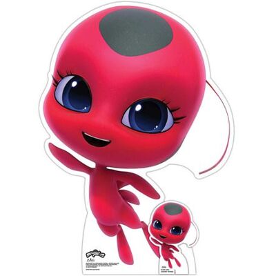 Non communiqué STAR CUTOUTS Figurine en carton - Tikki Kwami - Miraculous - Rouge et Noir - Haut 80 cm Rouge - Publicité Non communiqué STAR CUTOUTS Figurine en carton - Tikki Kwami - Miraculous - Rouge et Noir - Haut 80 cm Rouge - Publicité
