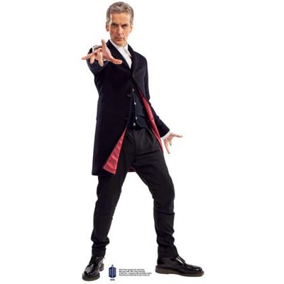 Générique STAR CUTOUTS Figurine en carton DOCTOR WHO Peter Capaldi Doctor Hauteur 95 cm Noir - Publicité Générique STAR CUTOUTS Figurine en carton DOCTOR WHO Peter Capaldi Doctor Hauteur 95 cm Noir - Publicité