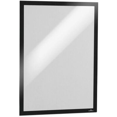 Durable Magaframe Boîte de 6 Cadres d'affichage repositionnables A3 Noir Noir - Publicité Durable Magaframe Boîte de 6 Cadres d'affichage repositionnables A3 Noir Noir - Publicité