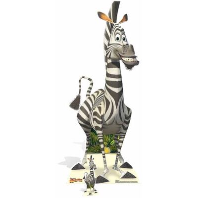 Non communiqué STAR CUTOUTS Figurine en carton Marty le Zèbre Madagascar Hauteur 154 cm Multicolors - Publicité Non communiqué STAR CUTOUTS Figurine en carton Marty le Zèbre Madagascar Hauteur 154 cm Multicolors - Publicité