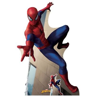 Non communiqué STAR CUTOUTS Figurine en carton Spiderman – Marvel Avengers - Haut 136 cm Multicolors - Publicité Non communiqué STAR CUTOUTS Figurine en carton Spiderman – Marvel Avengers - Haut 136 cm Multicolors - Publicité