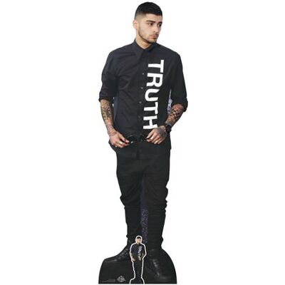 Star Cutouts - Zayn Malik One Direction - Noir - 176cm - Publicité Star Cutouts - Zayn Malik One Direction - Noir - 176cm - Publicité
