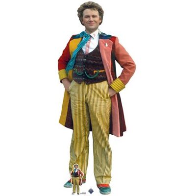 Non communiqué STAR CUTOUTS Figurine en carton - Doctor Who - The Sixth Doctor - Haut 183 cm Noir - Publicité Non communiqué STAR CUTOUTS Figurine en carton - Doctor Who - The Sixth Doctor - Haut 183 cm Noir - Publicité